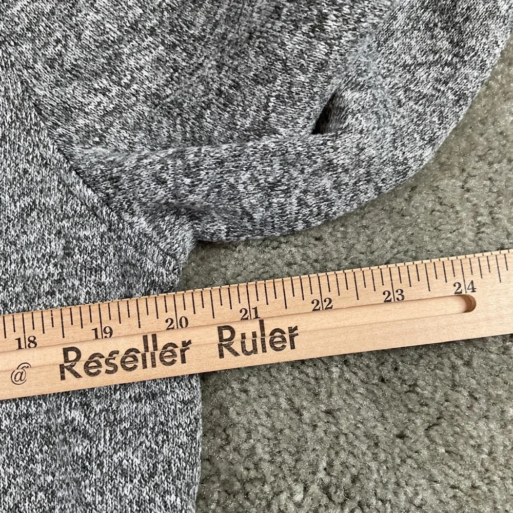 J.Crew Authentic Fleece Pullover Gray Button Up Mens Small‎ S Sweater